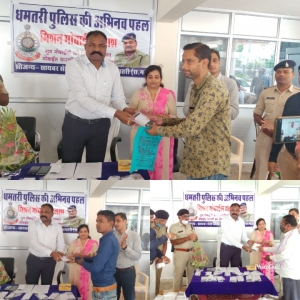 *लगभग 14.50 लाख रूपये कीमत के विभिन्न कंपनियों के मोबाइल किये गये रिकवर*