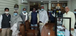 मुख्यमंत्री से अखिल भारतीय रामनामी महासभा के प्रतिनिधिमंडल ने की सौजन्य मुलाकात
