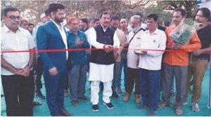 सांसद विजय बघेल ने किया गांधी शिल्प बाजार का शुभारंभ