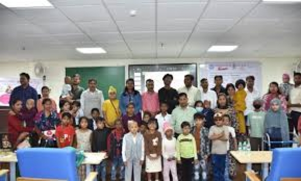 विश्व कैंसर दिवस पर अखिल भारतीय आयुर्विज्ञान संस्थान रायपुर में बाल कैंसर से उबर चुके बच्चों का सम्मान