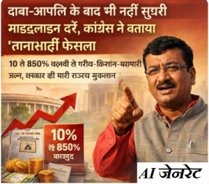 दावा&ndash;आपत्ति के बाद भी नहीं सुधरी गाइडलाइन दरें, कांग्रेस ने बताया &lsquo;तानाशाही फैसला&rsquo;