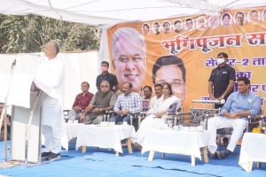 सेक्टर 02 तालाब का होगा सौंदर्यीकरण, गृहमंत्री ताम्रध्वज साहू ने किया भूमिपूजन