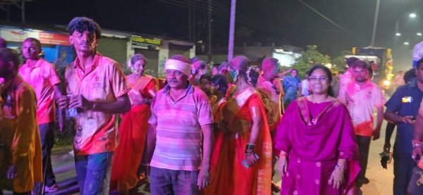 गणेश विसर्जन में शामिल हुईं विधायक लता उसेंडी, क्षेत्रवासियों की सुख-समृद्धि की कामना