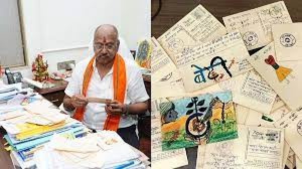 शिक्षा मंत्री को मिले प्राइमरी स्कूल की बालिकाओं के मासूमियत से भरे पत्र