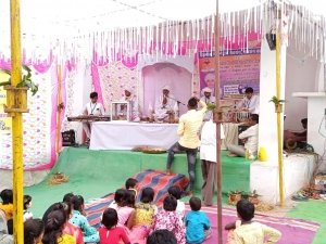 सतनाम भजन एवं सतग्रंथ का दूसरा दिन पलानसरी में