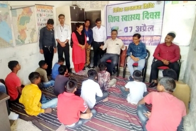 विश्व स्वास्थ्य दिवस के अवसर पर हुआ स्वास्थ्य शिविर का आयोजन