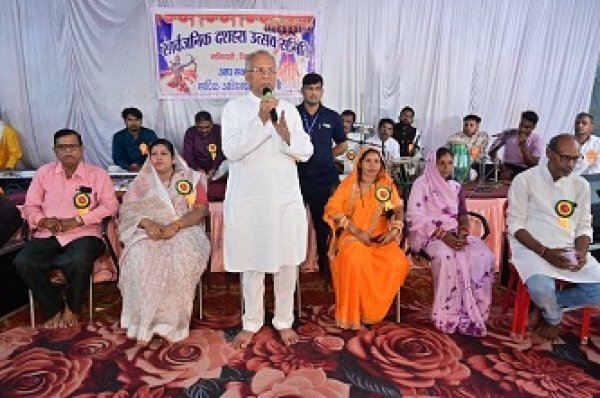 भगवान राम के आदर्शों पर चलकर ही रावण रूपी बुराइयां खत्म होंगी- ताम्रध्वज साहू