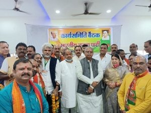 भारतीय जनता पार्टी जिला दुर्ग की कार्यसमिति की बैठक का आयोजन