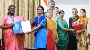दुर्ग की बेटी कुसुम सिन्हा को महामहिम राष्ट्रपति से राष्ट्रपति गाइड प्रमाणपत्र,शहर और राज्य का बढ़ाया मान