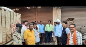 अनाधिकृत विकास व निर्माण का नियमितीकरण नहीं कराने वाले 4 दुकानें हुई सील