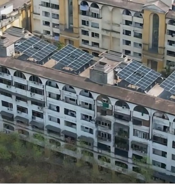 रायपुर देश में पहला शहर बना, जहां पार्थिवी सोसायटी में शुरू हुई वर्चुअल नेट मीटरिंग