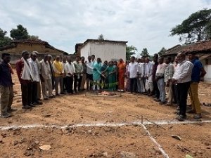 ग्राम पावद्वार को मिली नए पंचायत भवन की सौगात, विधायक अंबिका मरकाम ने किया भूमिपूजन