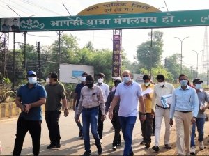 पटेल चौक से नेहरू चौक तक खास होगी शहर की सूरत, बेहतरीन लैंडस्केप वाले उद्यानों से गुलजार होगी सड़क