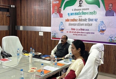 जल संचय और रिचार्जिंग सिस्टम के लिए शहरों में बुनियादी ढांचा विकसित करने की जरूरत – श्री अरुण साव