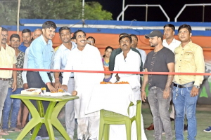 कलेक्टर और नगर पालिका अध्यक्ष ने किया 51 फीट ऊॅचा राष्ट्रीय ध्वज का लोकार्पण