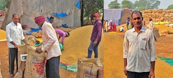 सुगम धान खरीदी से निश्चिंत किसान: संतराम ने शासन-प्रशासन को दिया धन्यवाद