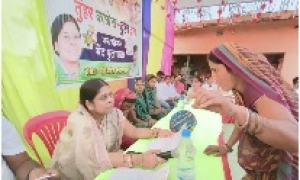 विधायक ममता ने सावंतपुर में लगाया चौपाल पंवरजली में रामायण पाठ में हुई शामिल..