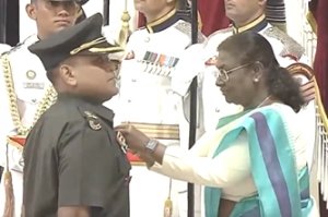 वीरता का सम्मान राष्ट्रपति मुर्मु द्वारा