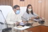केन्द्रीय प्रभारी अधिकारी ने आकांक्षी जिला राजनांदगांव में नीति आयोग द्वारा निर्धारित संकेतको की समीक्षा की