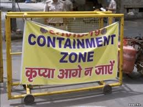 जांजगीर-नैला वार्ड क्रमांक 13 व 15 के चिन्हांकित क्षेत्र कंटेनमेंट जोन घोषित