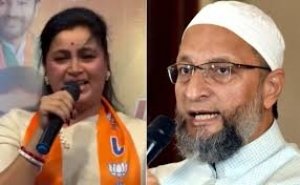 &quot;राम भक्त हर जगह हैं&quot;, नवनीत राणा ने असदुद्दीन ओवैसी पर साधा निशाना