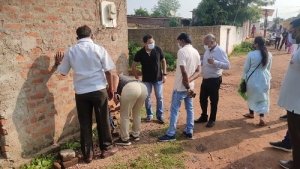 लिकेज ठीक और मरम्मत कार्य को पूर्ण करने रिसाली निगम आयुक्त ने दिया अल्टीमेटम ,कार्य एजेंसी आई.एच.पी. को लगाईं फटकार