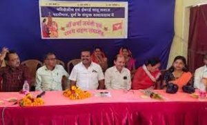 भक्त कर्मा माता जयंती के अवसर पर आयोजित कार्यक्रम में शामिल हुए राजेंद्र साहू