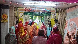 रामदेव बाबा के जन्मोत्सव के छठवें दिन बाबा को चढ़ा 56 भोग,मंदिर  में बाबा भक्तो की उमड़ी भीड़