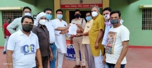भाजपा के शीर्ष नेताओं पर एफआईआर दर्ज कराने थाना पहुँचे कांग्रेसी