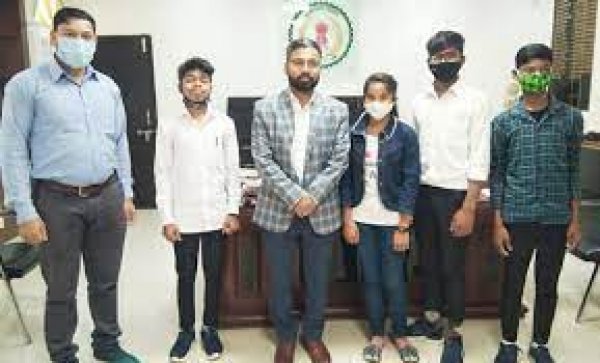 महासमुंद : तीरंदाजी खेल में जिले के बिहाझर बाल आश्रम बागबाहरा के 04 खिलाड़ियों का चयन