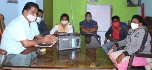 पुरानी बस्ती रायपुर में उत्साह से सुना गया लोकवाणी
