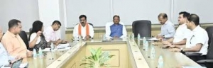 मुख्यमंत्री विष्णुदेव साय ने पंचायत एवं ग्रामीण विकास विभाग के कार्यों की गहन समीक्षा की