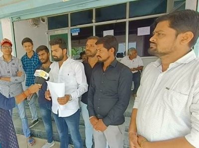 डी ए.वी और सनसाईन स्कूल 9वी और  11वी की परीक्षा ऑनलाइन आयोजन करने एनएसयुआई ने सौपा ज्ञापन
