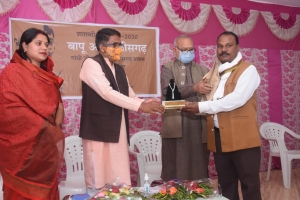 राष्ट्रीय आन्दोलन में छत्तीसगढ़ को बापू के कारण नया नेतृत्व मिला-चुन्नी लाल साहू