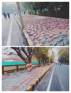 अधुरा कार्य करने वाले ठेकेदार पर निगम दुर्ग करेगा कार्यवाही या दी जाएगी माफ़ी , विधायक वोरा का क्या होगा फैसला ...