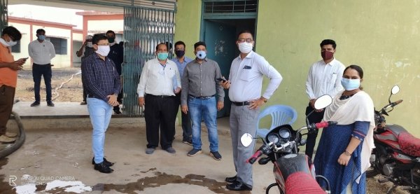 आईटीआई छात्रावास बनेगा कोविड केयर अस्पताल, अपर कलेक्टर ने लिया जायजा
