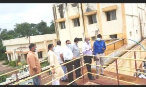 पेयजल की शुद्धता को लेकर आयुक्त प्रकाश सर्वे ने किया फिल्टर प्लांट का निरीक्षण*
