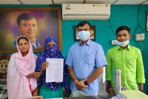 अनुकम्पा नियुक्ति का कार्य हुवा तेज बस्तर सांसद दीपक बैज ने दिया नियुक्ति आदेश