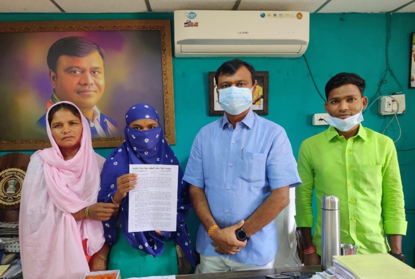 अनुकम्पा नियुक्ति का कार्य हुवा तेज बस्तर सांसद दीपक बैज ने दिया नियुक्ति आदेश