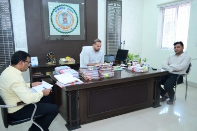 कलेक्टर एवं पुलिस अधीक्षक ने त्रिनेत्र योजना के संबंध में ली संयुक्त बैठक