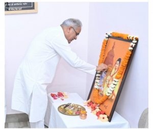 मुख्यमंत्री ने भक्त माता कर्मा की जयंती पर उन्हें किया नमन