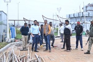 16 करोड़ के लागत से तैयार हो रहे बड़ा तालाब मनोरंजन स्पॉट में दौडे़गी बुलेट टॉय ट्रेन