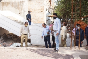 गंगाजली एजुकेशन सोसाइटी के भवनों की हो रही है नापजोख, जांच के लिए टीम का गठन