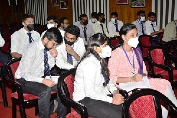 आजादी के अमृत महोत्सव के तहत बीएसपी ने किया क्विज का आयोजन
