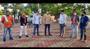 एनएसयूआई के नेतृत्व में पीडीएस दुकानदारों ने 21000 की राशि मुख्यमंत्री सहायता कोष में की दान
