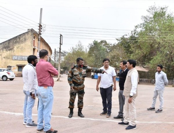 सेना भर्ती की तैयारी जोरों पर, तैयार किया जा रहा ग्राउंड