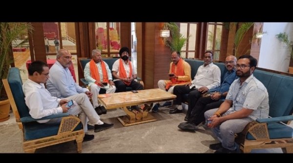 CG poltics:भाजपा प्रदेश प्रभारी ओमप्रकाश माथुर के दुर्ग प्रवास की तैयारी हेतु पहुंचे संभाग प्रभारी भूपेंद्र सवन्नी