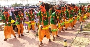 रायपुर : राष्ट्रीय आदिवासी नृत्य महोत्सव : गोंडों के परम्परागत लोक नृत्य..