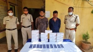 बोधघाट पुलिस ने नशीली दवाईयों के साथ 02 तस्करों पर की कार्यवाही।