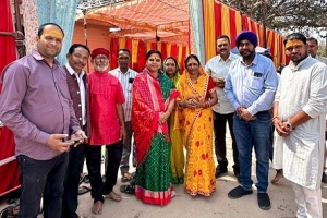सांसद रूपकुमारी चौधरी ने किया दुग्धाभिषेक, महाशिवरात्रि पर पिथौरा थानेश्वर मंदिर में आस्था का उमड़ा सैलाब